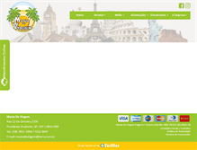 Tablet Screenshot of maniadeviagem.tur.br
